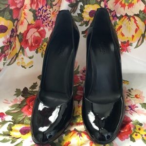 Authentic Gucci patent leather heels